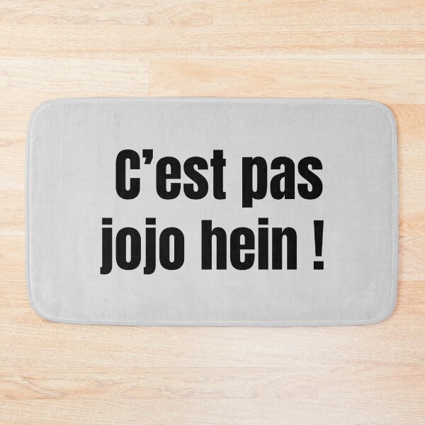 Item preview, It's not jojo huh! Belgian expression which means it's not terrible designed and sold by PausePapote.