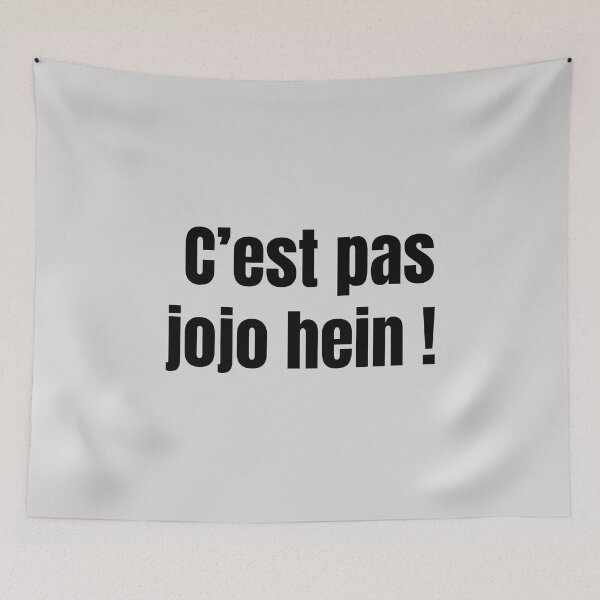 Item preview, It's not jojo huh! Belgian expression which means it's not terrible designed and sold by PausePapote.