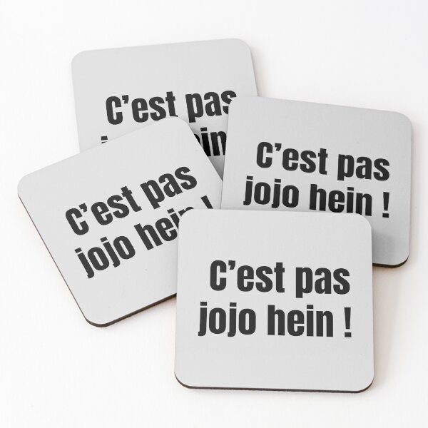 Item preview, It's not jojo huh! Belgian expression which means it's not terrible designed and sold by PausePapote.