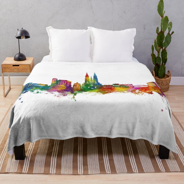 Item preview, Uppsala Sweden Skyline designed and sold by ArtPrints.