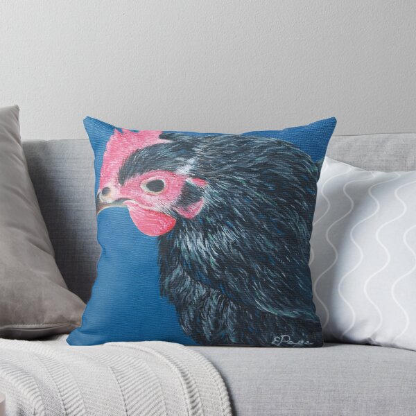 Item preview, Aretha, Black Star Chicken designed and sold by Emily Page Art.