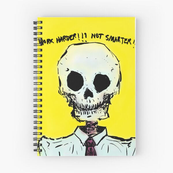 Item preview, Sarcastic Worker Skull designed and sold by GGSGetGoodStuff.