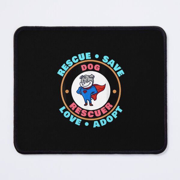 Item preview, Rescue Save Love Adopt - Dog Lovers Animal Rescuer designed and sold by edensmr.