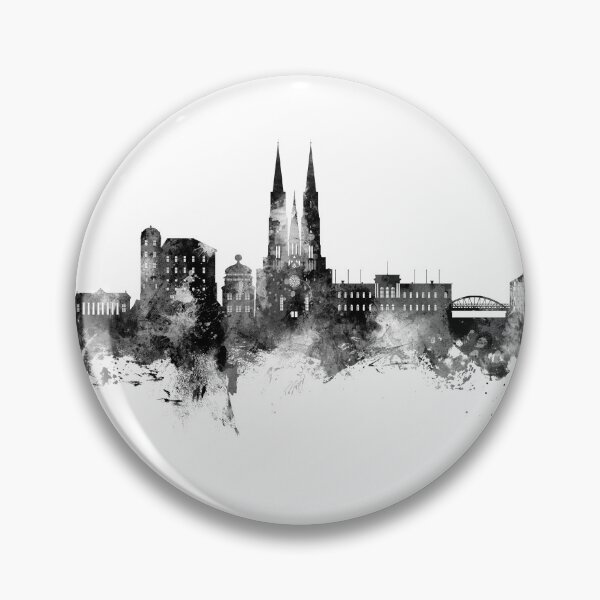 Item preview, Uppsala Sweden Skyline designed and sold by ArtPrints.
