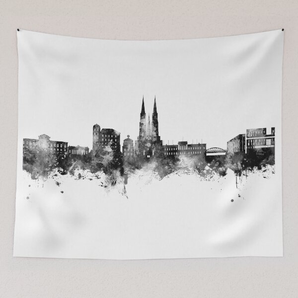 Item preview, Uppsala Sweden Skyline designed and sold by ArtPrints.