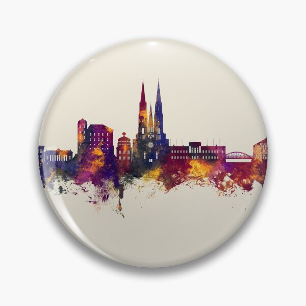Item preview, Uppsala Sweden Skyline designed and sold by ArtPrints.