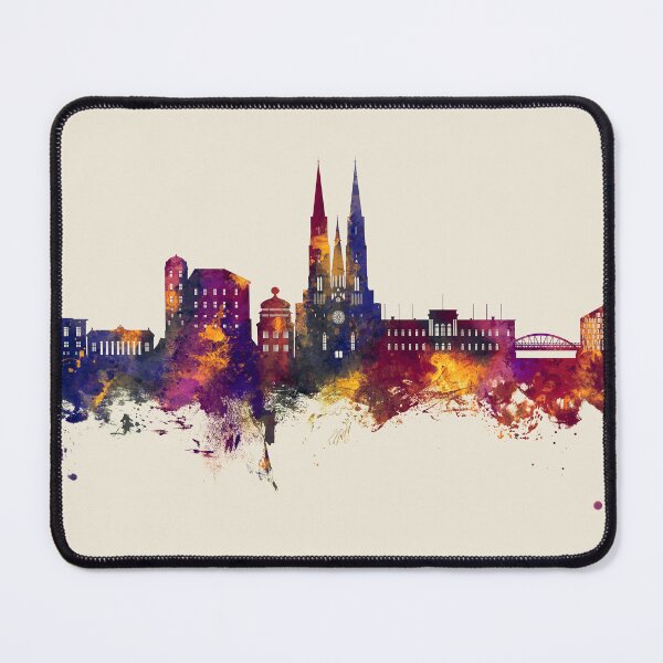 Item preview, Uppsala Sweden Skyline designed and sold by ArtPrints.