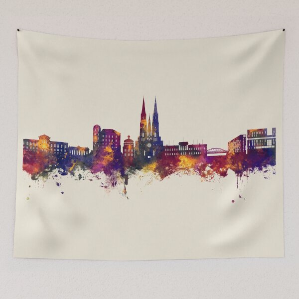 Item preview, Uppsala Sweden Skyline designed and sold by ArtPrints.