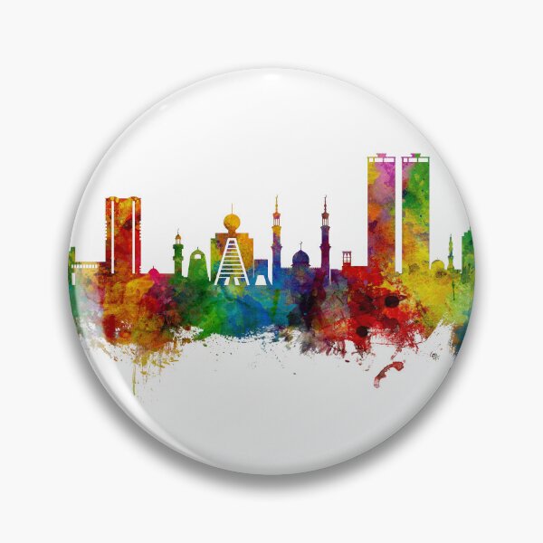 Item preview, Ras Al Khaimah Skyline designed and sold by ArtPrints.