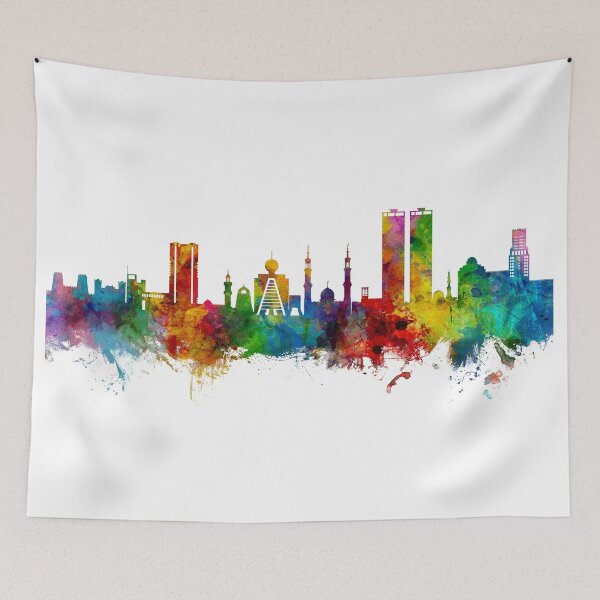 Item preview, Ras Al Khaimah Skyline designed and sold by ArtPrints.