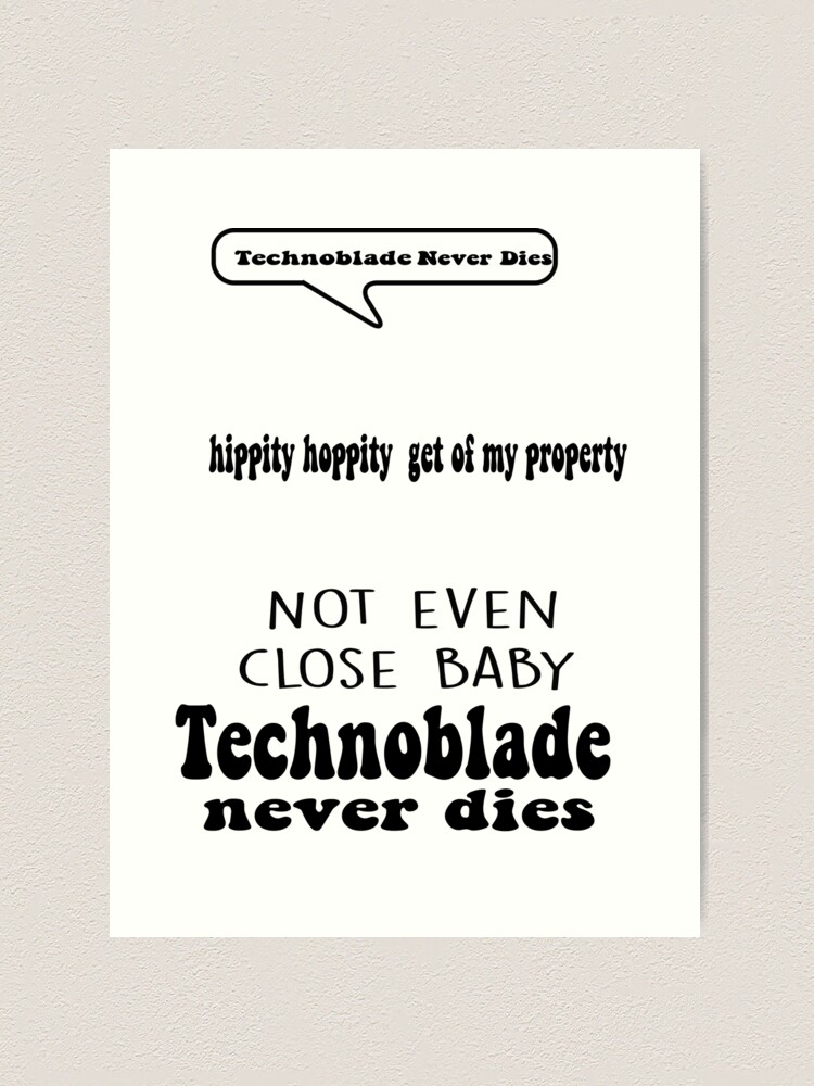 Technoblade never dies baby! : r/Technoblade