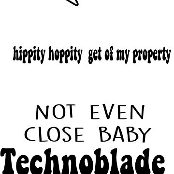 Technoblade Not Even Close GIF - Technoblade Not Even Close Not