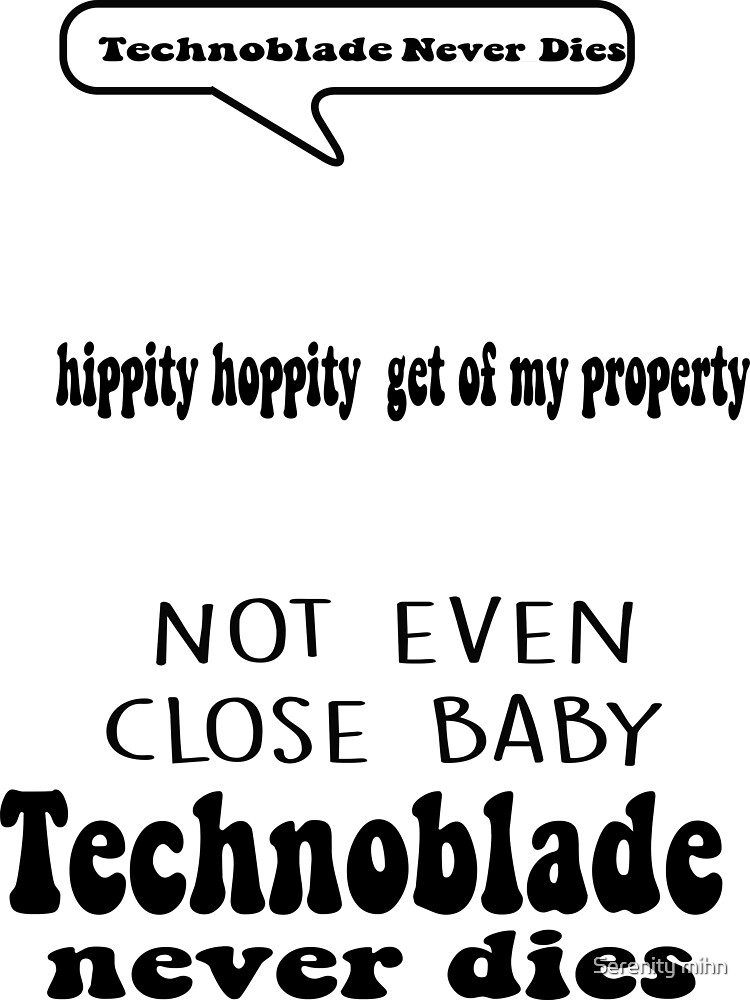 technoblade never dies - Technoblade - Magnet