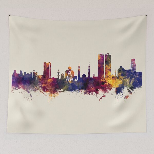 Item preview, Ras Al Khaimah Skyline designed and sold by ArtPrints.