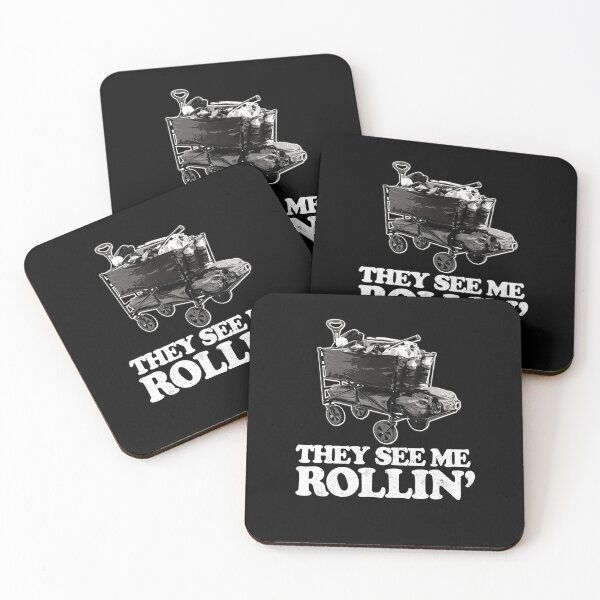 Item preview, They See Me Rollin, Funny Ballpark Wagon - Softball Baseball designed and sold by edensmr.