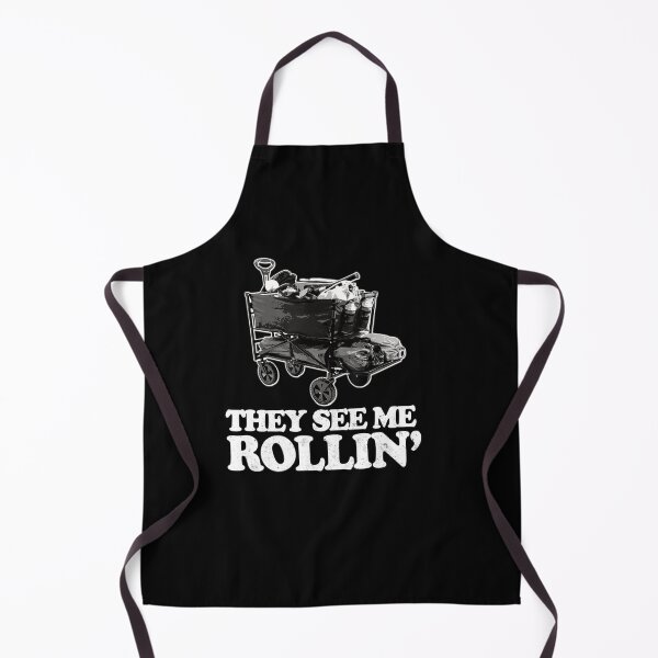 Item preview, They See Me Rollin, Funny Ballpark Wagon - Softball Baseball designed and sold by edensmr.