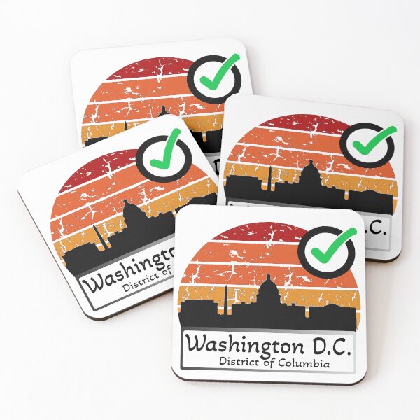 Item preview, washington1 dc united states of america Skyline vintage designed and sold by WhereIsTravis.