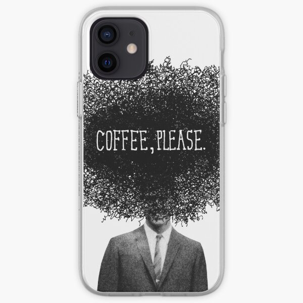 Coffee, Please iPhone Soft Case