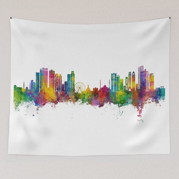 Item preview, Sharjah Skyline designed and sold by ArtPrints.