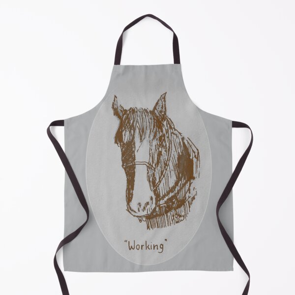 Item preview, Working Horse Portrait designed and sold by Jaana Day.