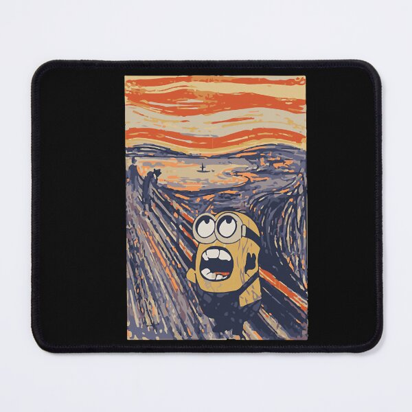 Item preview, the screaming minion edvard munch  designed and sold by runkullilei.