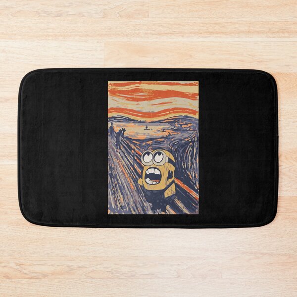 Item preview, the screaming minion edvard munch  designed and sold by runkullilei.