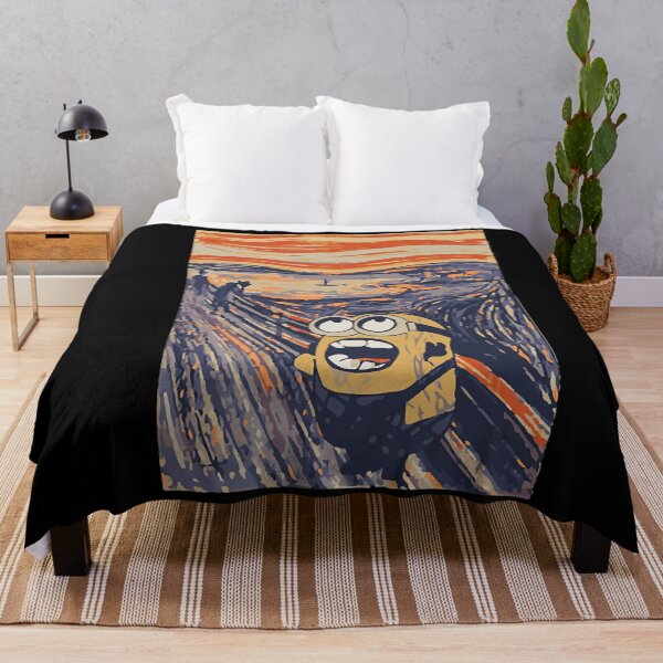 Item preview, the screaming minion edvard munch designed and sold by runkullilei.