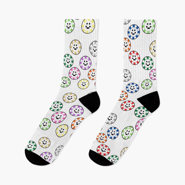 Item preview, Casino Quackity casino chips of all colors collection designed and sold by Adadita.