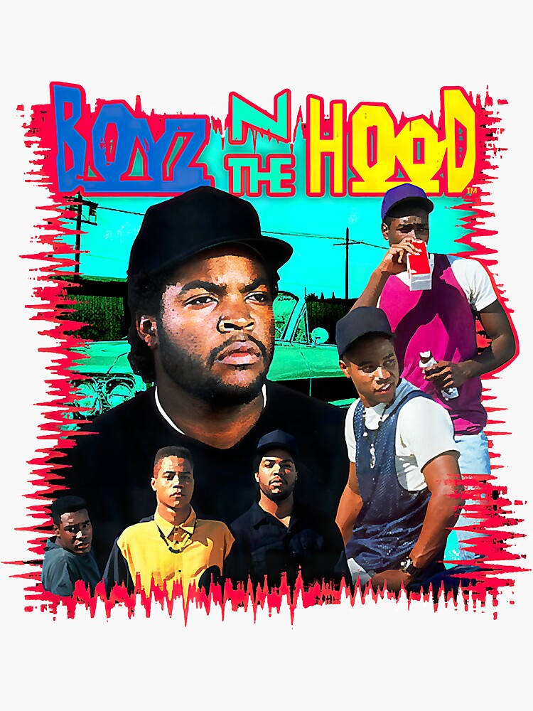 "Boyz n the Hood Vintage Style" Sticker for Sale by JudyWeber99 Redbubble
