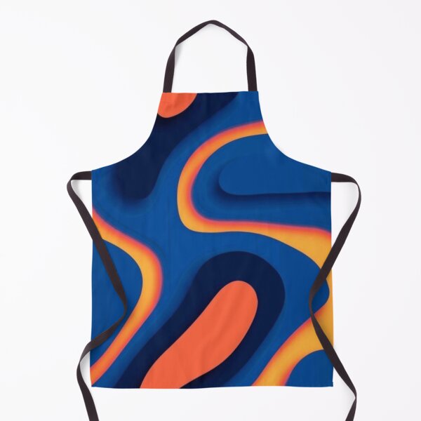 Item preview, Retro Blue Orange designed and sold by noiramcreates.