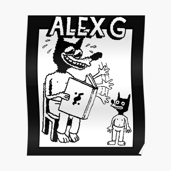 (Sandy) Alex G Storytelling logo Essential Poster classic Poster