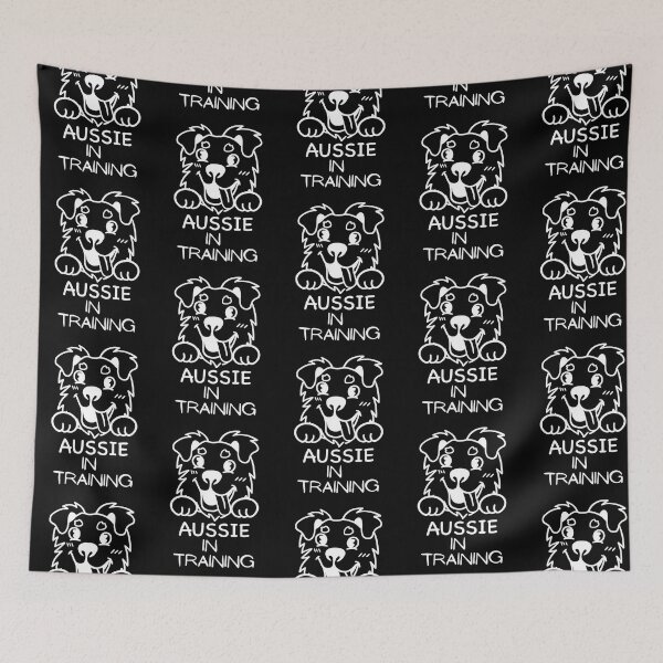 Item preview, [Dogs] Aussie Dog inTraining Classic T-Shirt designed and sold by smartdogs.