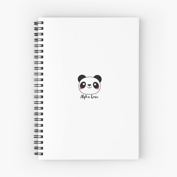 Item preview, Alpha Love Panda designed and sold by Mint & Magnolia Design.