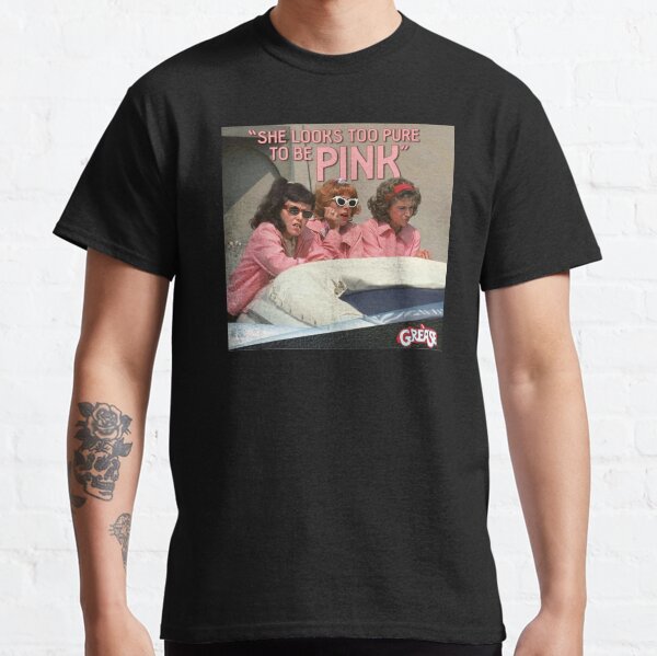 danny zuko pink shirt