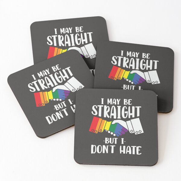 Item preview, I May Be Straight But I Don't Hate designed and sold by GeorgiosT.