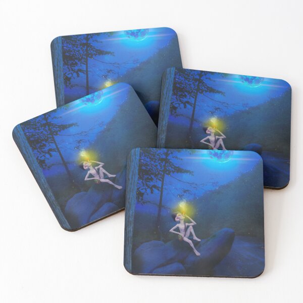 Item preview, Alien Smoking Weed in the Moonlight designed and sold by ETVdesign.