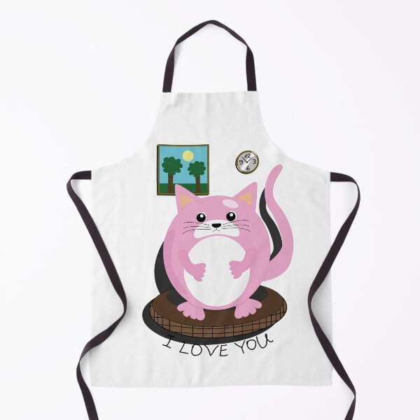 Item preview, Round Cat Cartoon designed and sold by Printable-Cutie.