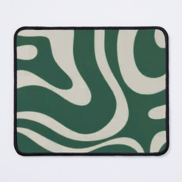 Item preview, Retro Green Wavy designed and sold by noiramcreates.