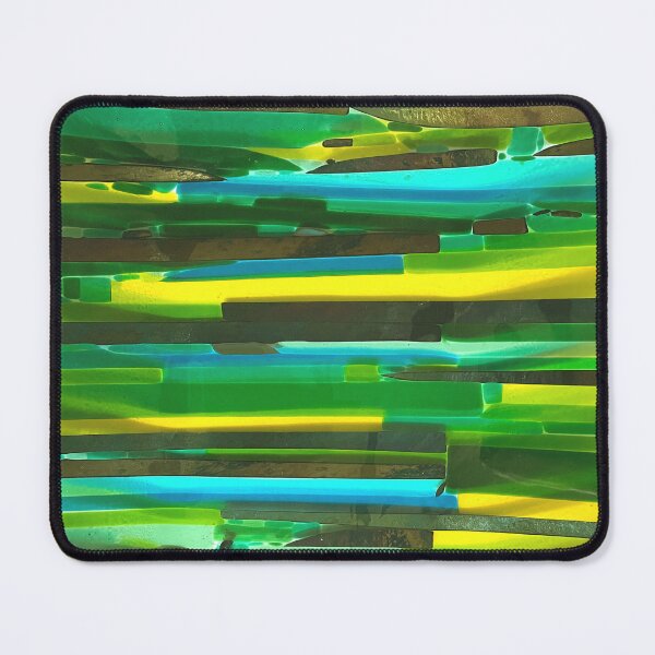 Item preview, Gorgeous Green and Gold Glass Art designed and sold by Jenie Yolland.