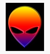 GRADIENT ALIEN Photographic Print