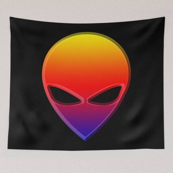 Item preview, GRADIENT ALIEN designed and sold by wickedcartoons.