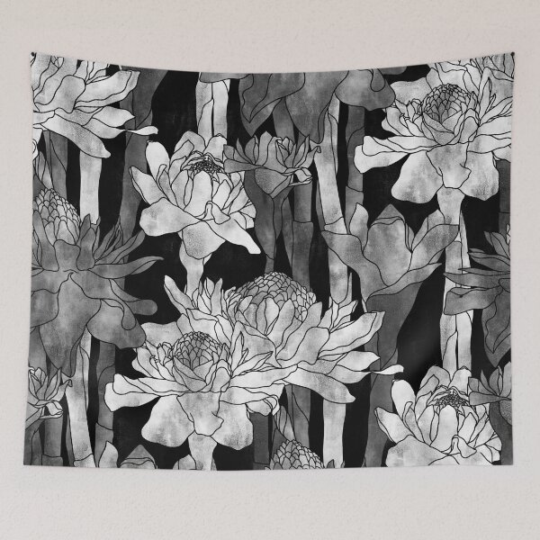 Item preview, Black Torch Ginger Flowers designed and sold by Carolina Diaz.