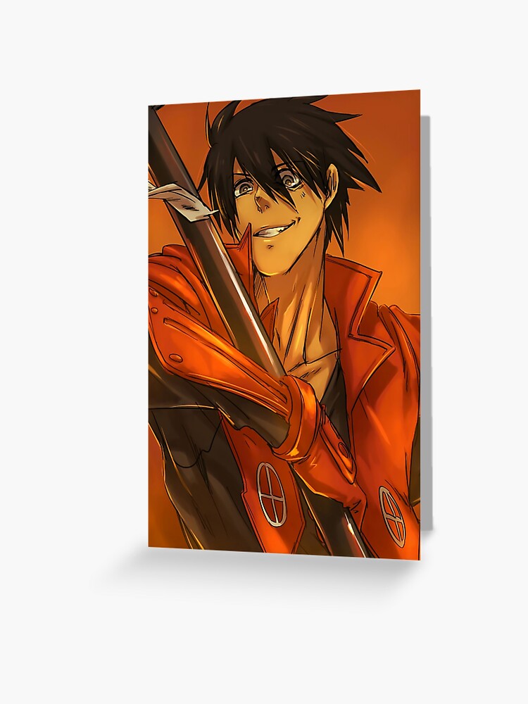 Nasu Suketaka Yoichi Drifters Anime Girl Fanart Greeting Card for