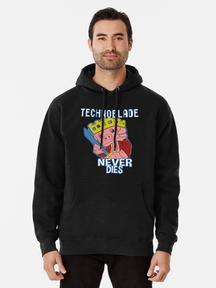 Technoblade Never Dies Men's Hoodie with Pocket - Technoblade