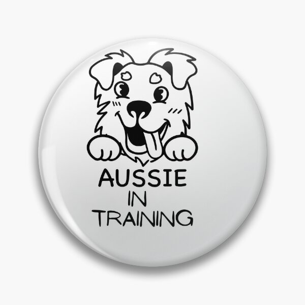 Item preview, [Dogs] Aussie Dog inTraining Classic T-Shirt designed and sold by smartdogs.