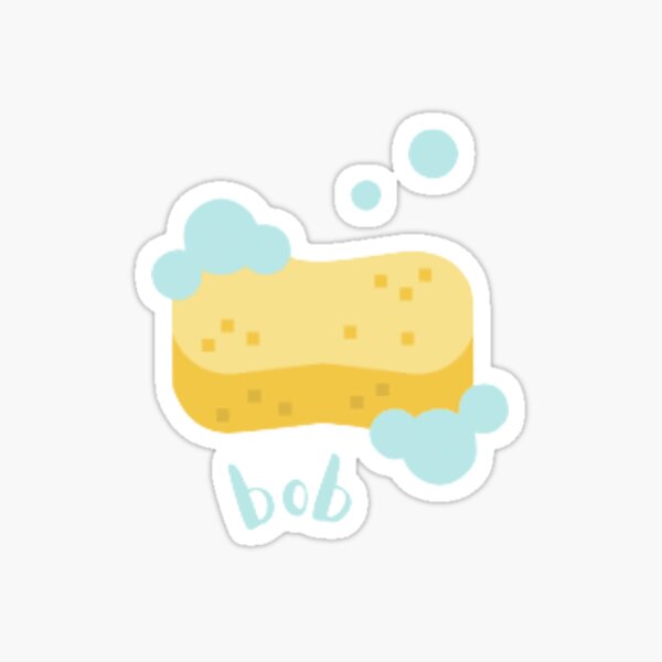 Sponge Bob Sticker Sticker For Sale By Mackenzie Rose Redbubble