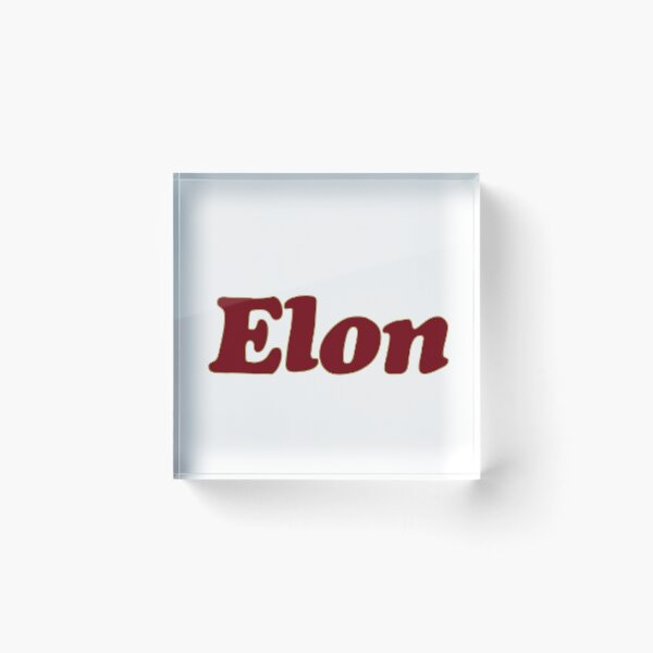Item preview, Elon University - Wavy Font  designed and sold by mecprints.