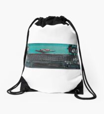 1958 Chevy Impala Grille Drawstring Bag