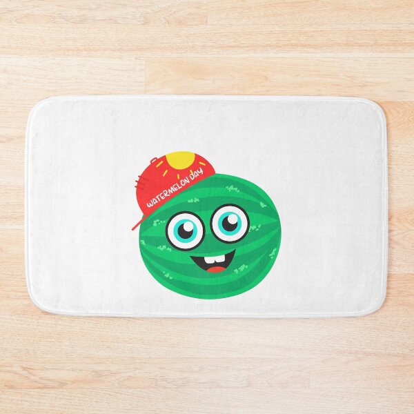 Item preview, National Watermelon Day/Watermelon Day Cute and Funny Cartoon Watermelon With A Happy Face designed and sold by haRexia.
