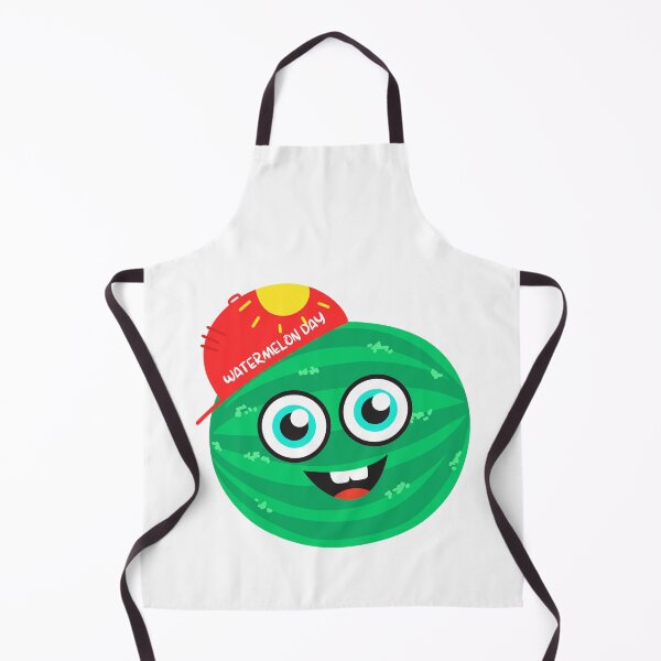 Item preview, National Watermelon Day/Watermelon Day Cute and Funny Cartoon Watermelon With A Happy Face designed and sold by haRexia.